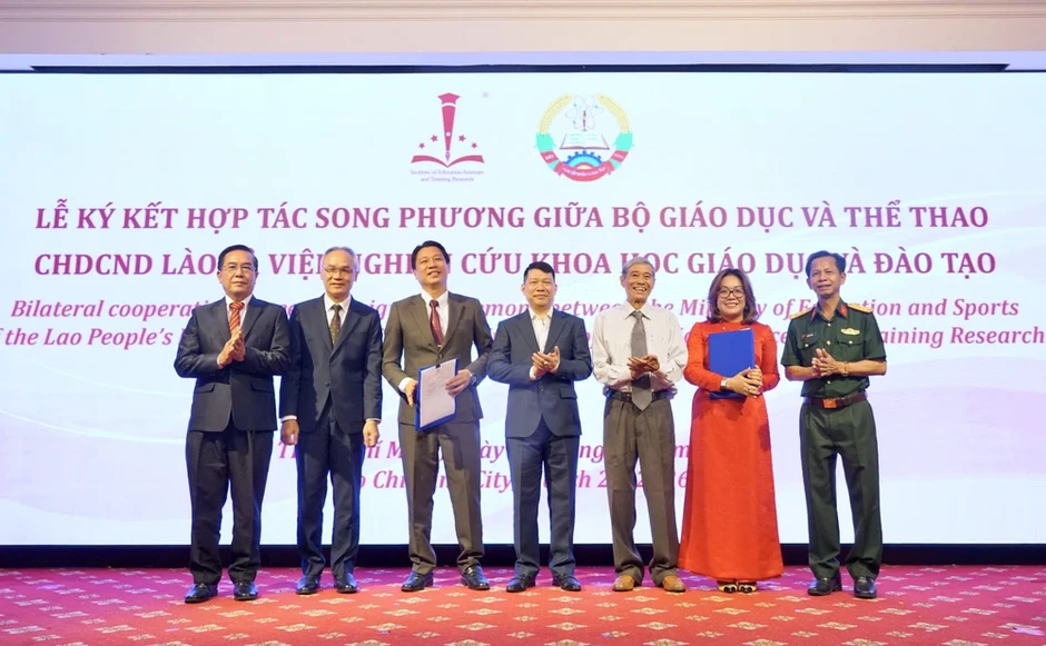 Việt Nam - Lào tăng cường hợp tác giáo dục, chú trọng bảo vệ trẻ em từ sớm