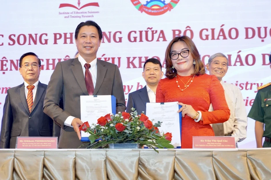 Việt Nam - Lào tăng cường hợp tác giáo dục, chú trọng bảo vệ trẻ em từ sớm