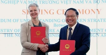 Việt Nam - Na Uy thúc đẩy hợp tác phát triển xanh và kinh tế biển