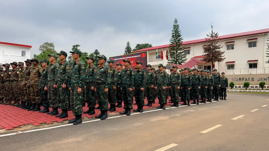 Việt Nam tham gia diễn tập đa phương về gìn giữ hòa bình tại Ấn Độ Việt Nam tham gia diễn tập đa phương về gìn giữ hòa bình tại Ấn Độ
