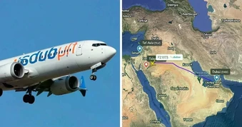 Vụ việc FlyDubai: Cơ phó tấn công cơ trưởng , máy bay suýt rơi xuống đất