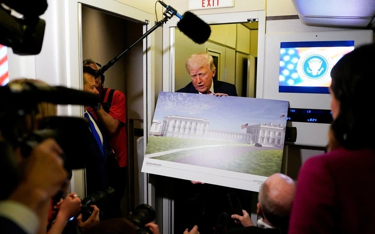 Vua Charles đùa đáp lời ông Trump: 'Không có Anh, Mỹ đã nói tiếng Pháp'