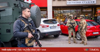 Xả súng hàng loạt giữa trung tâm thủ đô Ukraine, ít nhất 6 người thiệt mạng