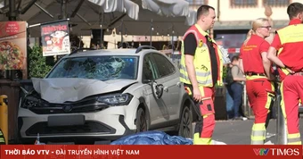 Xe lao vào đám đông ở Đức khiến hàng chục người thương vong