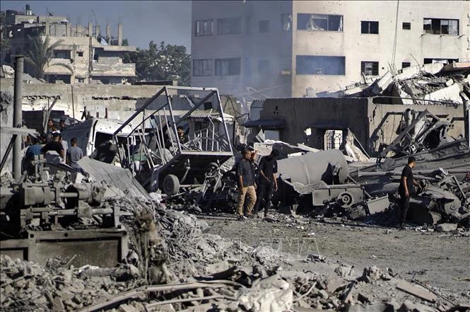 Xung đột Hamas-Israel: Phong trào Hamas nêu điều kiện giải giáp toàn diện Xung đột Hamas-Israel: Phong trào Hamas nêu điều kiện giải giáp toàn diện