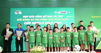 24 đội góp mặt tại Vòng chung kết Giải bóng đá Nhi đồng U11 toàn quốc 2026