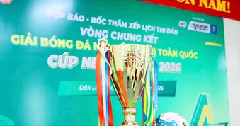 24 đội tranh tài tại VCK Giải bóng đá Nhi đồng U11 Toàn quốc 2026