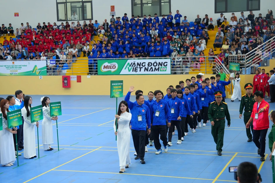 30 đoàn thể thao học sinh tranh tài tại Giải Thể thao học sinh phổ thông toàn quốc năm 2026 30 đoàn thể thao học sinh tranh tài tại Giải Thể thao học sinh phổ thông toàn quốc năm 2026