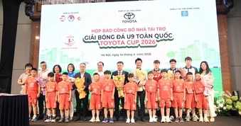 35 đội tranh tài tại Giải bóng đá U9 toàn quốc Toyota Cup 2026