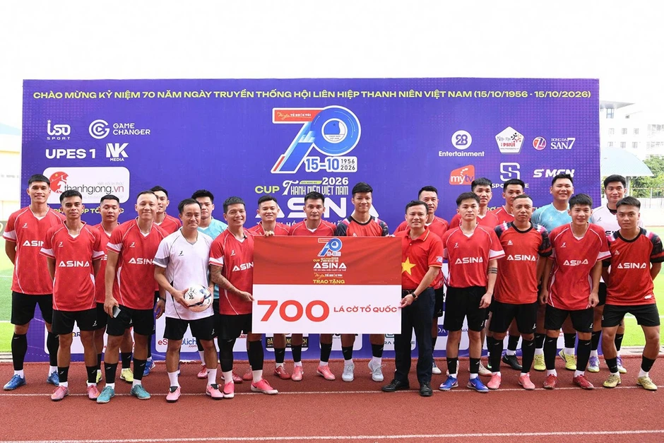 700 đội bóng tranh tài tại Giải bóng đá mini Thanh niên Việt Nam 2026 700 đội bóng tranh tài tại Giải bóng đá mini Thanh niên Việt Nam 2026