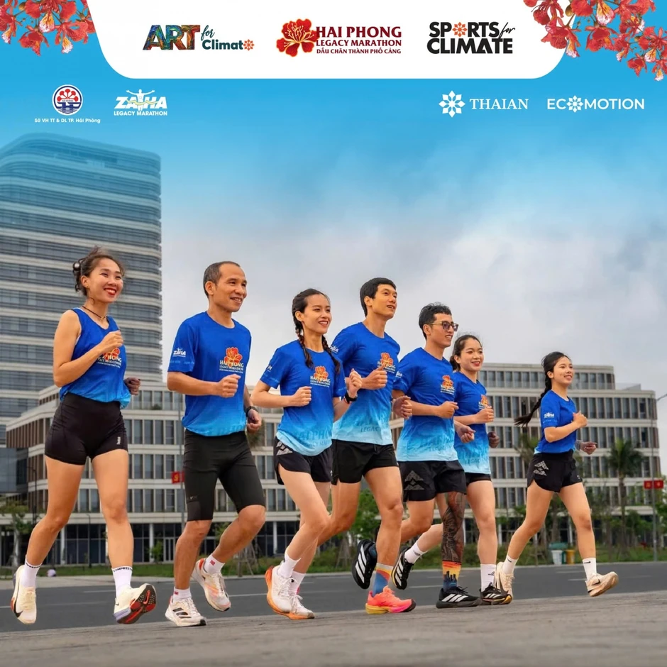 8.280 vận động viên tham gia Giải chạy Hải Phòng Legacy Marathon 2026 8.280 vận động viên tham gia Giải chạy Hải Phòng Legacy Marathon 2026