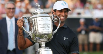 Aaron Rai, golfer gốc Ấn Độ viết lịch sử PGA Championship sau 1 thế kỷ