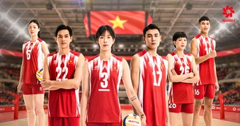 Ấn tượng trang phục Đội tuyển Bóng chuyền Việt Nam tại ASIAD 20