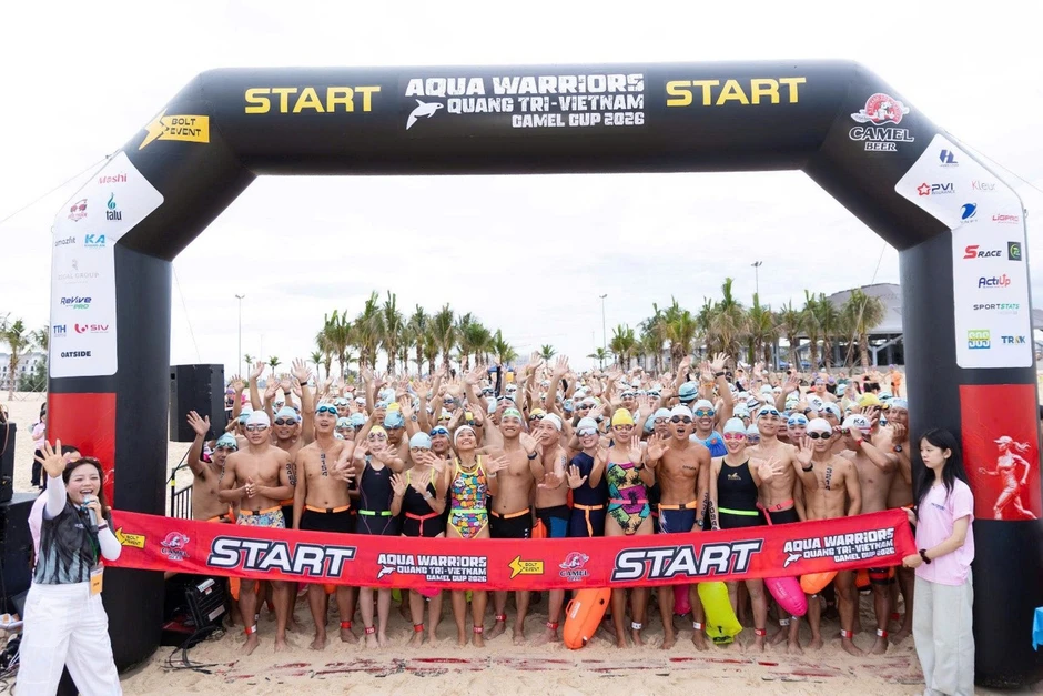 Aqua Warriors Quảng Trị 2026 - Camel Cup: Những màn bứt phá ấn tượng trên đường đua bơi - chạy Aqua Warriors Quảng Trị 2026 - Camel Cup: Những màn bứt phá ấn tượng trên đường đua bơi - chạy