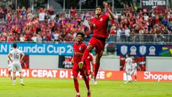 ASEAN Cup 2026: Singapore thắng Timor-Leste để tạm lên ngôi đầu bảng A