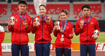 Bảng tổng sắp huy chương ASIAD 2026 hôm nay 26/9