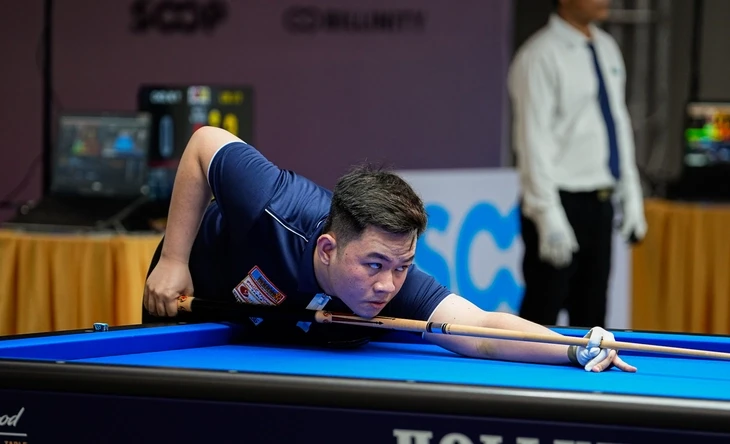 Bao Phương Vinh ra trận tại World Cup billiards TP.HCM Bao Phương Vinh ra trận tại World Cup billiards TP.HCM