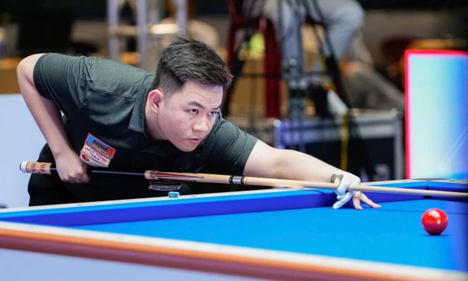 Bao Phương Vinh về nhì carom 3 băng châu Á