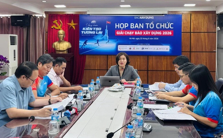 Báo Xây dựng tổ chức giải chạy 'Vững bước kiến tạo tương lai' năm 2026