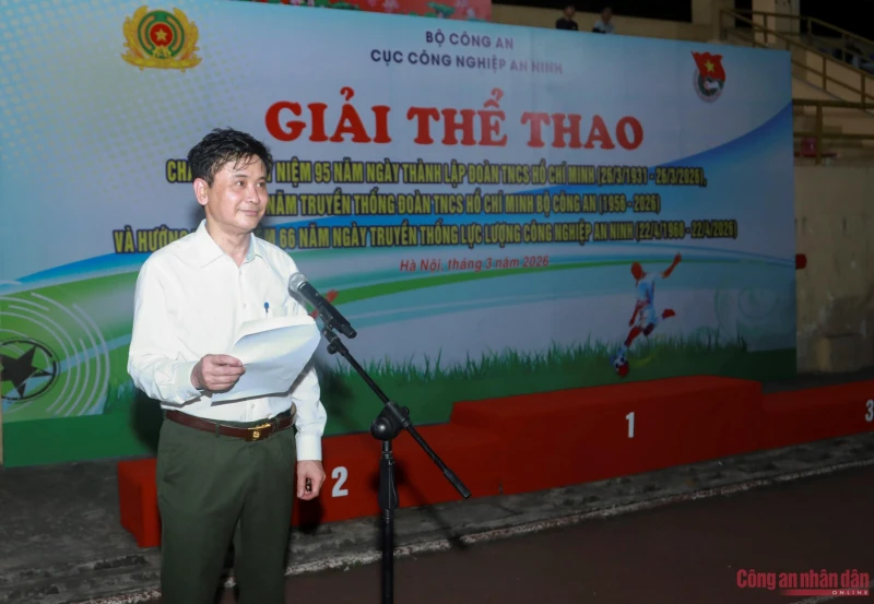 Bế mạc Giải thể thao Cục Công nghiệp an ninh Bế mạc Giải thể thao Cục Công nghiệp an ninh
