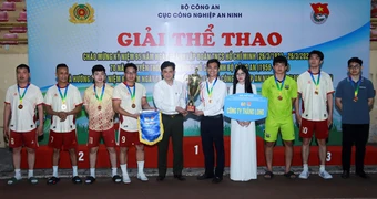 Bế mạc Giải thể thao Cục Công nghiệp an ninh