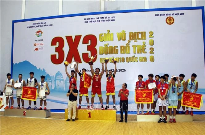 Bế mạc Giải vô địch bóng rổ trẻ U16 và U18 Quốc gia năm 2026 Bế mạc Giải vô địch bóng rổ trẻ U16 và U18 Quốc gia năm 2026