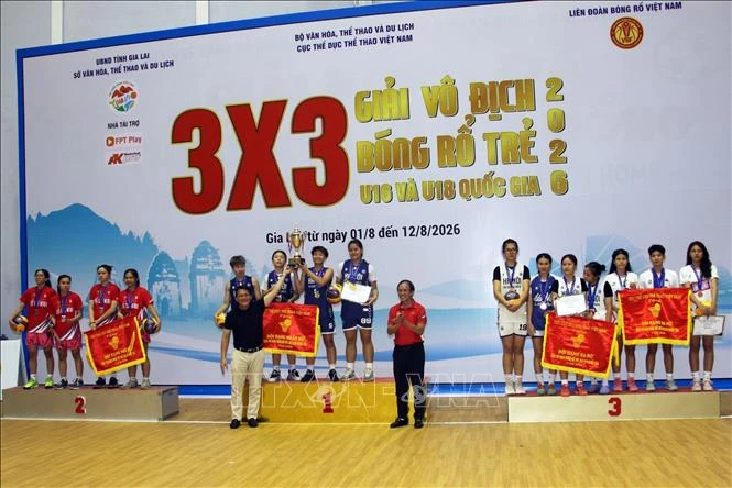 Bế mạc Giải vô địch bóng rổ trẻ U16 và U18 Quốc gia năm 2026 Bế mạc Giải vô địch bóng rổ trẻ U16 và U18 Quốc gia năm 2026