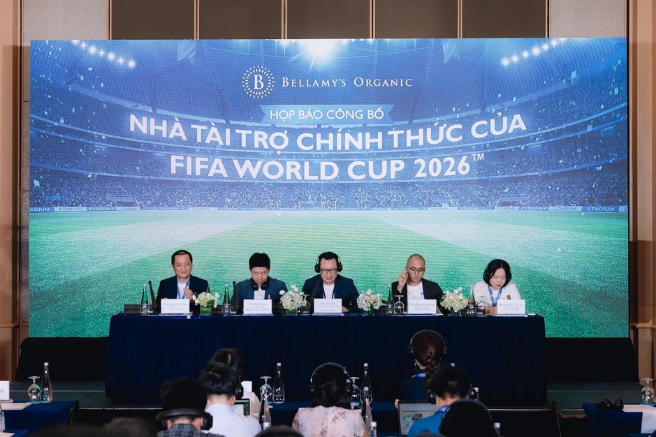 Bellamy’s Organic đồng hành cùng FIFA World Cup 2026, mang trải nghiệm bóng đá đến các gia đình Việt Bellamy’s Organic đồng hành cùng FIFA World Cup 2026, mang trải nghiệm bóng đá đến các gia đình Việt