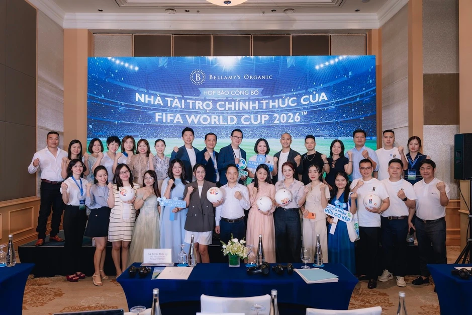 Bellamy’s Organic đồng hành cùng FIFA World Cup 2026, mang trải nghiệm bóng đá đến các gia đình Việt Bellamy’s Organic đồng hành cùng FIFA World Cup 2026, mang trải nghiệm bóng đá đến các gia đình Việt