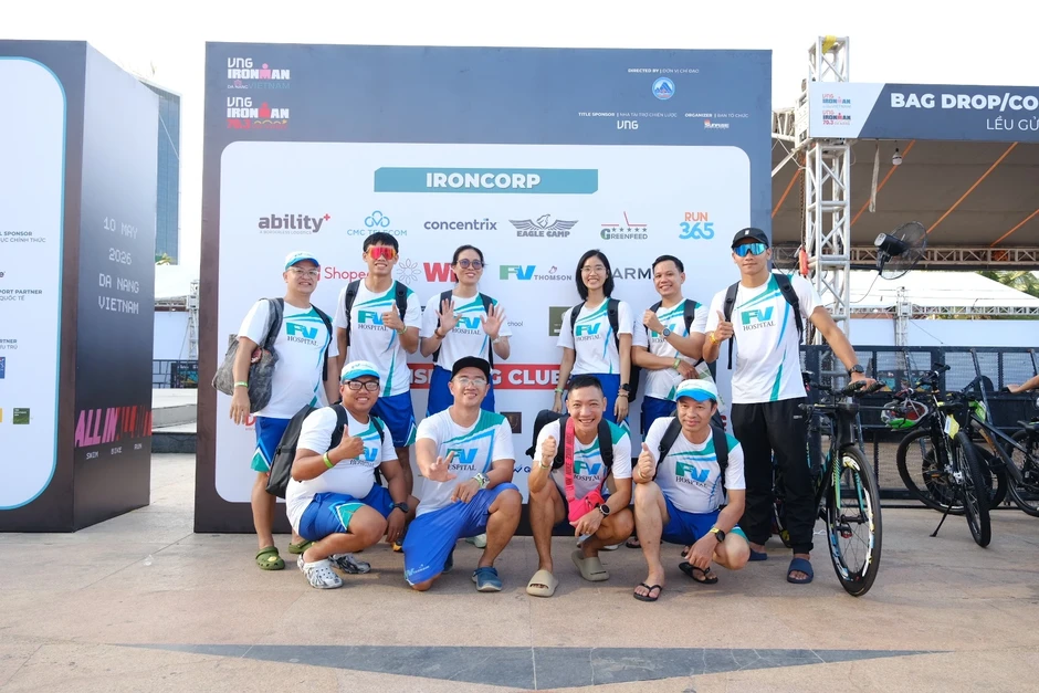 Bệnh viện FV tạo lá chắn y tế cho hàng nghìn VĐV Ironman 70.3