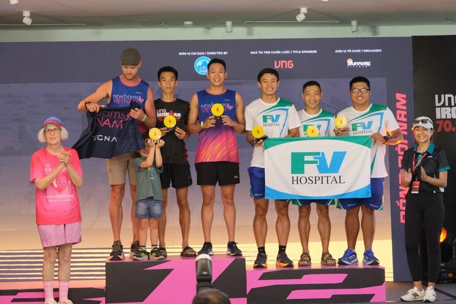 Bệnh viện FV tạo lá chắn y tế cho hàng nghìn VĐV Ironman 70.3