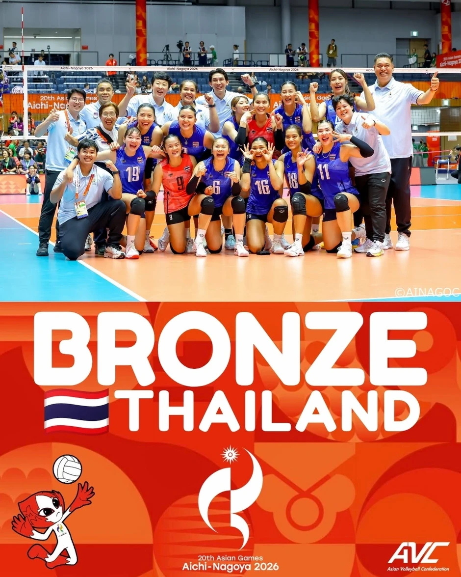 Bóng chuyền nữ Trung Quốc đánh bại Nhật Bản, giành HCV Asiad 20 Bóng chuyền nữ Trung Quốc đánh bại Nhật Bản, giành HCV Asiad 20