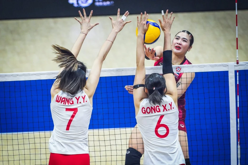 Bóng chuyền nữ Trung Quốc đòi nợ Thái Lan, vào chung kết Asiad Bóng chuyền nữ Trung Quốc đòi nợ Thái Lan, vào chung kết Asiad