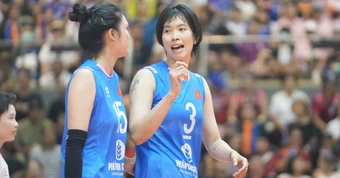 Bóng chuyền nữ Việt Nam thua Thái Lan, xếp cuối chặng 2 SEA V.Cup 2026