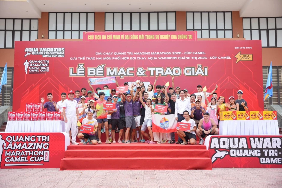 Camel Beer tiếp lửa bản lĩnh tới hơn 4500 VĐV tại Multi Sport Camel Cup Quảng Trị Camel Beer tiếp lửa bản lĩnh tới hơn 4500 VĐV tại Multi Sport Camel Cup Quảng Trị