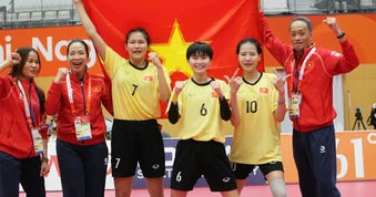 Cầu mây đem về Huy chương Vàng thứ 2 cho Việt Nam ở Asian Games 20