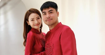 Cầu thủ Đức Huy và MC Mù Tạt VTV ăn hỏi