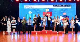 Chủ nhà Việt Nam giành 3 HCV ở giải khiêu vũ thể thao châu Á 2026