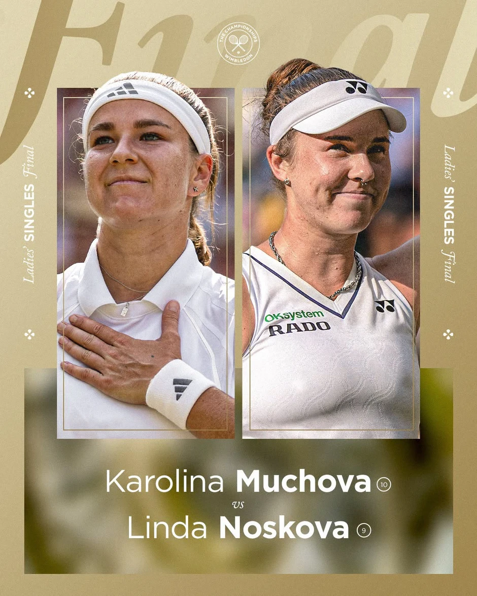 Chung kết Wimbledon 2026: 2 tay vợt CH Séc tranh ngôi vô địch lịch sử Chung kết Wimbledon 2026: 2 tay vợt CH Séc tranh ngôi vô địch lịch sử