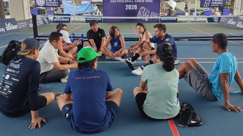 Chuyên gia Việt Nam góp sức phát triển Pickleball trẻ châu Á