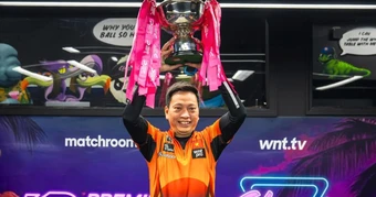 Cơ thủ Dương Quốc Hoàng vô địch giải Premier League Pool