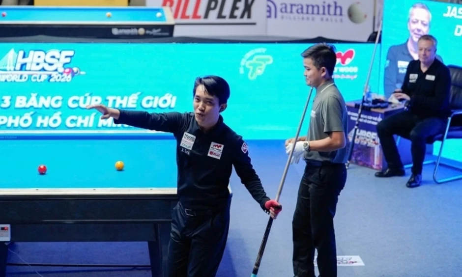 Cơ thủ Hồng Thái vào bán kết World Cup carom 3 băng Cơ thủ Hồng Thái vào bán kết World Cup carom 3 băng
