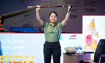 Cơ thủ Yến Sinh vô địch billiards nữ châu Á