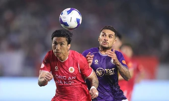 Công an Hà Nội thua trận đầu ở V-League 2025-2026