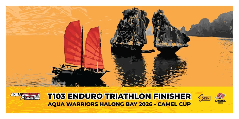 Công bố bộ vật phẩm finisher dành cho vận động viên tại Aqua Warriors Halong Bay 2026 - Camel Cup Công bố bộ vật phẩm finisher dành cho vận động viên tại Aqua Warriors Halong Bay 2026 - Camel Cup