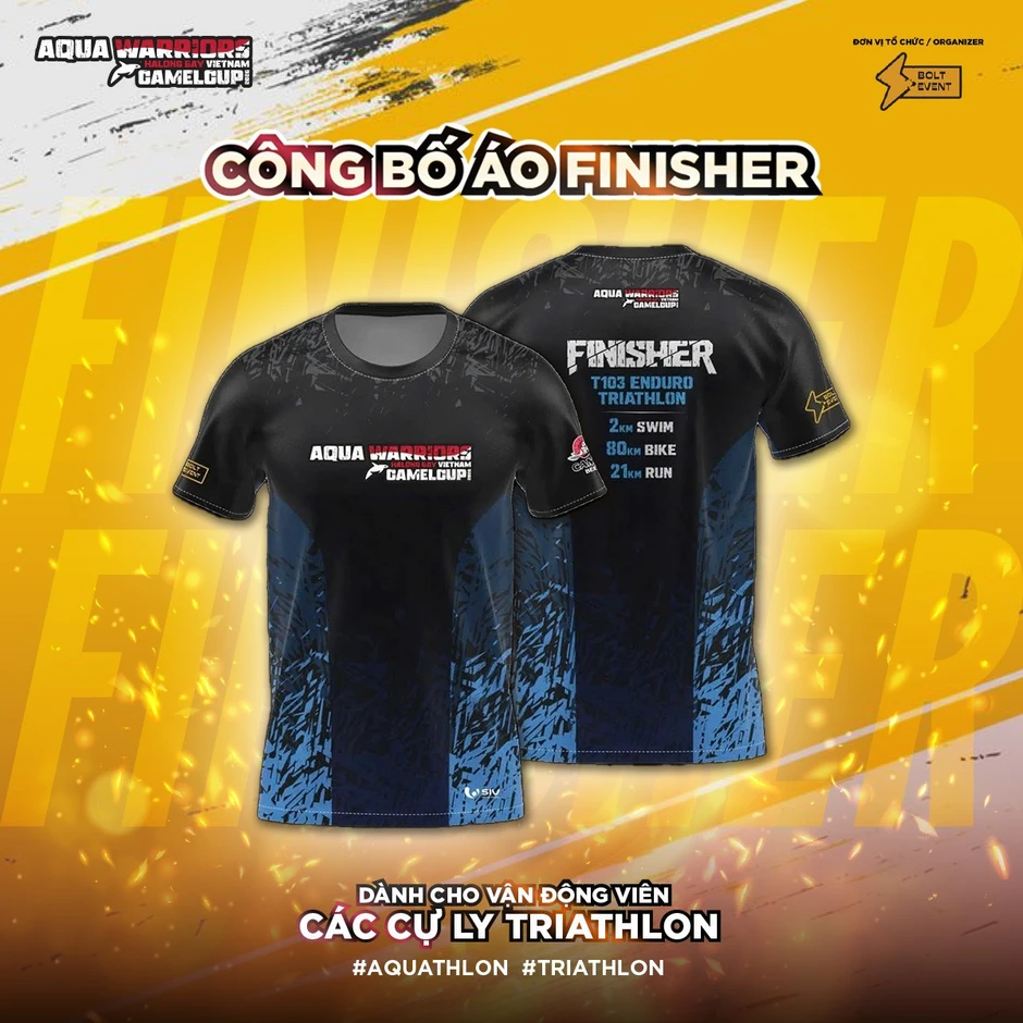 Công bố bộ vật phẩm finisher dành cho vận động viên tại Aqua Warriors Halong Bay 2026 - Camel Cup Công bố bộ vật phẩm finisher dành cho vận động viên tại Aqua Warriors Halong Bay 2026 - Camel Cup