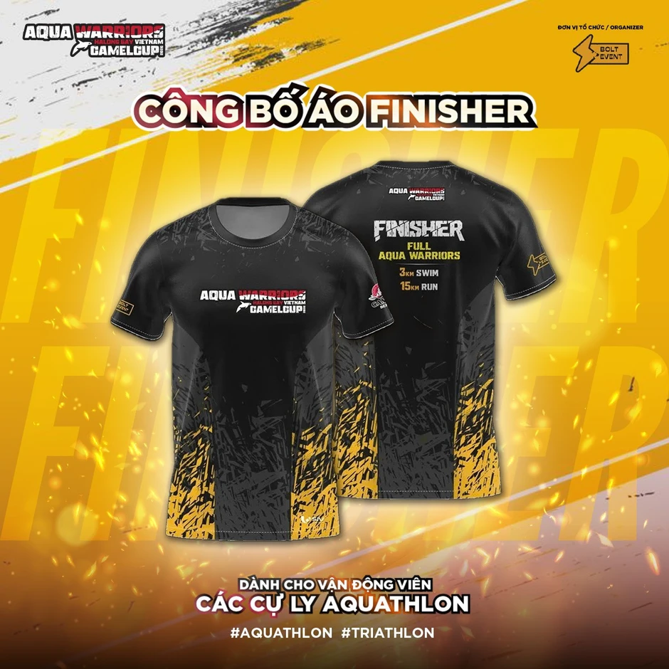 Công bố bộ vật phẩm finisher dành cho vận động viên tại Aqua Warriors Halong Bay 2026 - Camel Cup Công bố bộ vật phẩm finisher dành cho vận động viên tại Aqua Warriors Halong Bay 2026 - Camel Cup