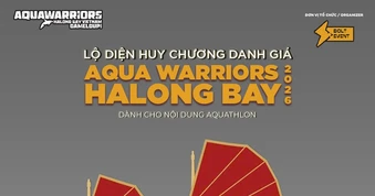 Công bố bộ vật phẩm finisher dành cho vận động viên tại Aqua Warriors Halong Bay 2026 - Camel Cup