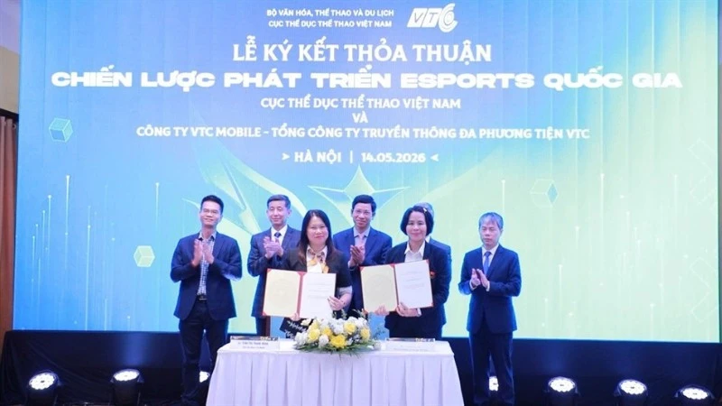 Cục Thể dục thể thao Việt Nam hợp tác chiến lược cùng VTC phát triển Esport Cục Thể dục thể thao Việt Nam hợp tác chiến lược cùng VTC phát triển Esport