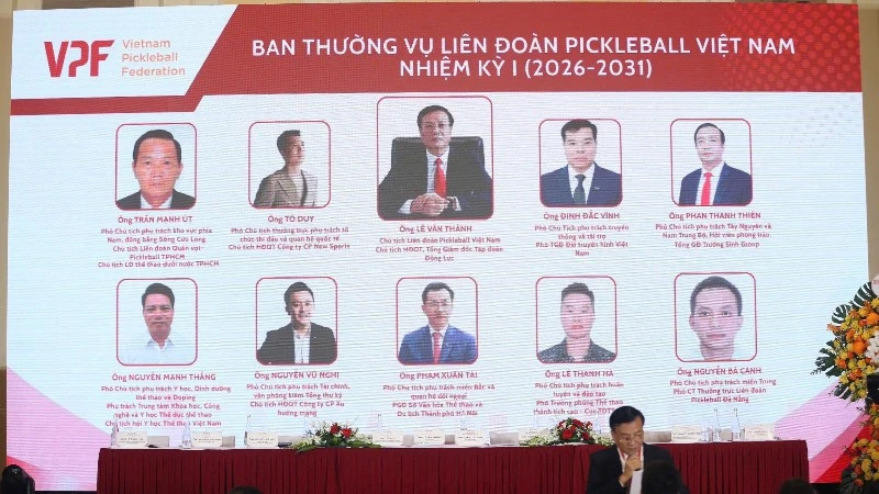 Đại hội thành lập Liên đoàn Pickleball Việt Nam Đại hội thành lập Liên đoàn Pickleball Việt Nam